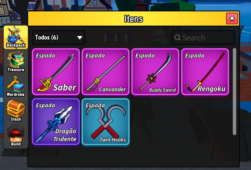 CONTA BLOX FRUIT COM 30M BOUNTY NO PIRATA EQUIPADA COM T-REX