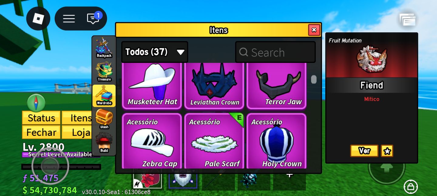 CONTA DE BLOX FRUITS A MELHOR CONTA DE YETI RUNIC E UPADA