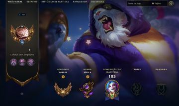 [ACESSO IMEDIATO] Ouro IV 73 Skins 80 Campeões