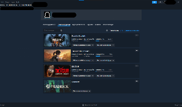 CONTA STEAM COM THE LAST OF US PART + DEAD BY DAYLIGHT + DEVOUR