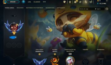 Conta LOL diamante 4