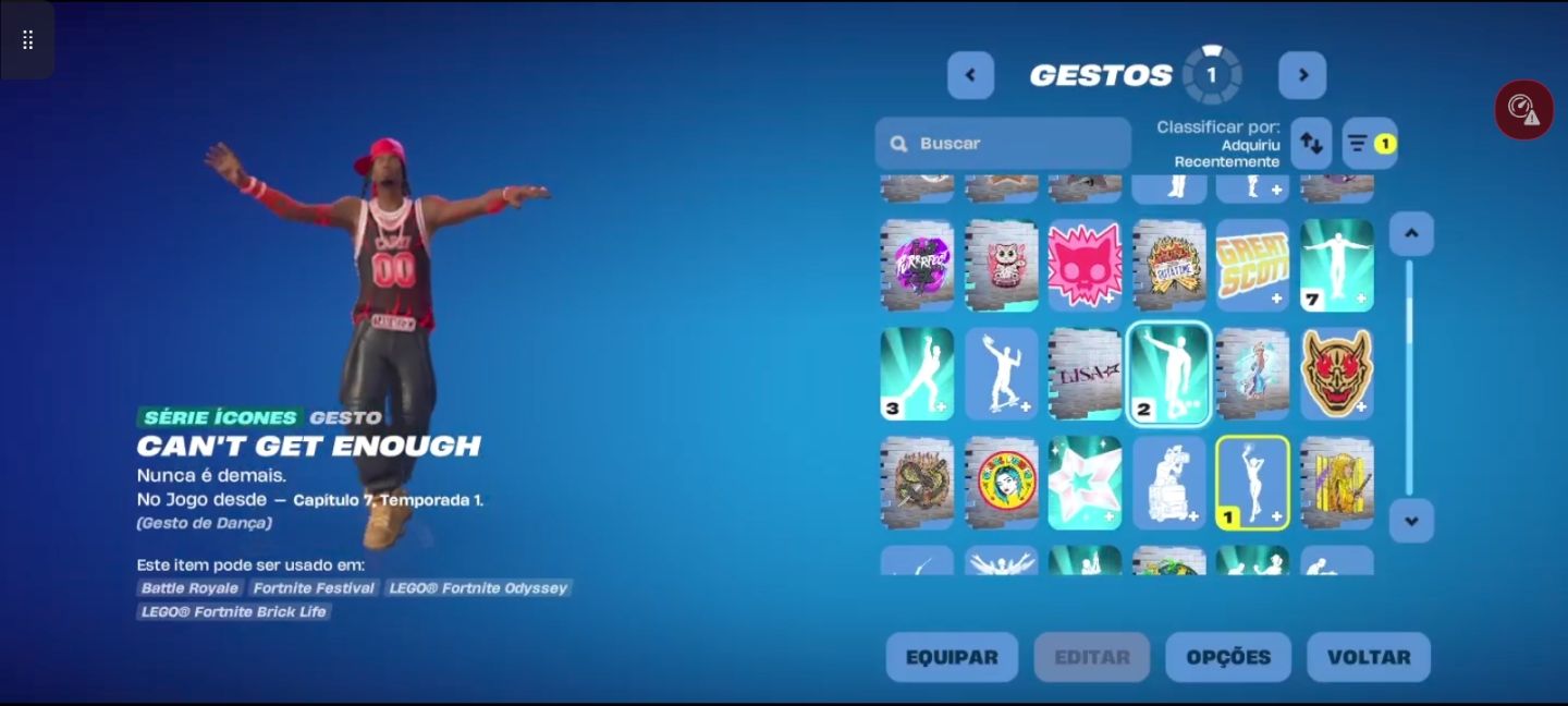MELHOR CONTA TRYHARD BASIC / 1100vbucks / 62 skins / Passe de Batalha atual