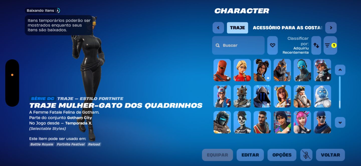 Conta de Fortnite