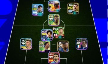 Conta efootball com épicos e show times