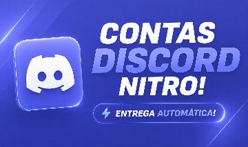 DISCORD NITRO MENSAL | TRIMENSAL | + BRINDE | ENTREGA AUTOMÁTICA!!