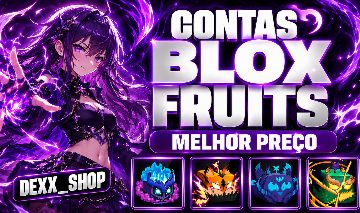 BLOX FRUITS | CONTAS LV2800, GOD, CDK, V4 E FRUTAS