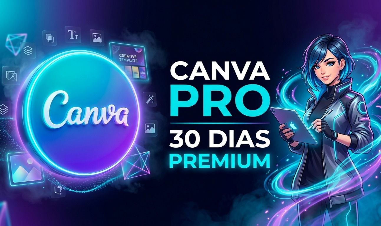 CANVA PRO MENSAL ACESSO PREMIUM POR 30 DIAS