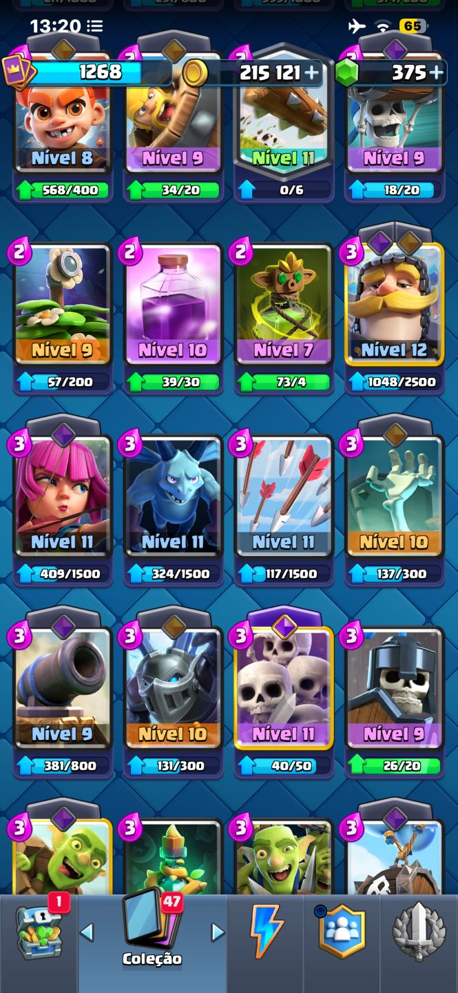 Clash Royale conta gemada
