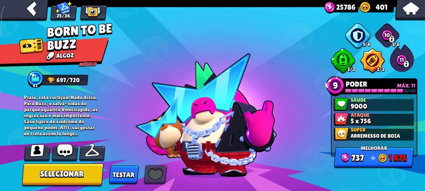 Conta Brawl Stars 42151 Troféus, 14 Lendários, conta criada em 2019!!!