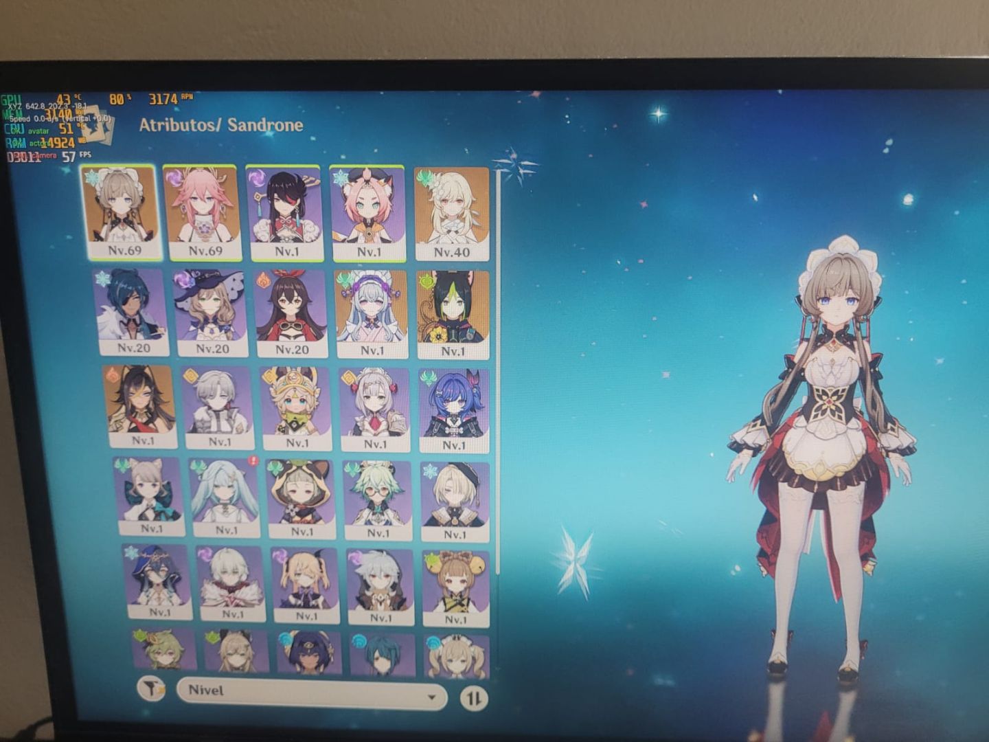 SANDRONE C2 + BIS, YAE MIKO, ANIVERSÁRIO LIVRE, MIZUKI, TIGHNARI, DEHYA E +