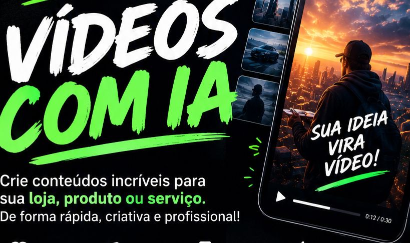 Criação de vídeo com IA
