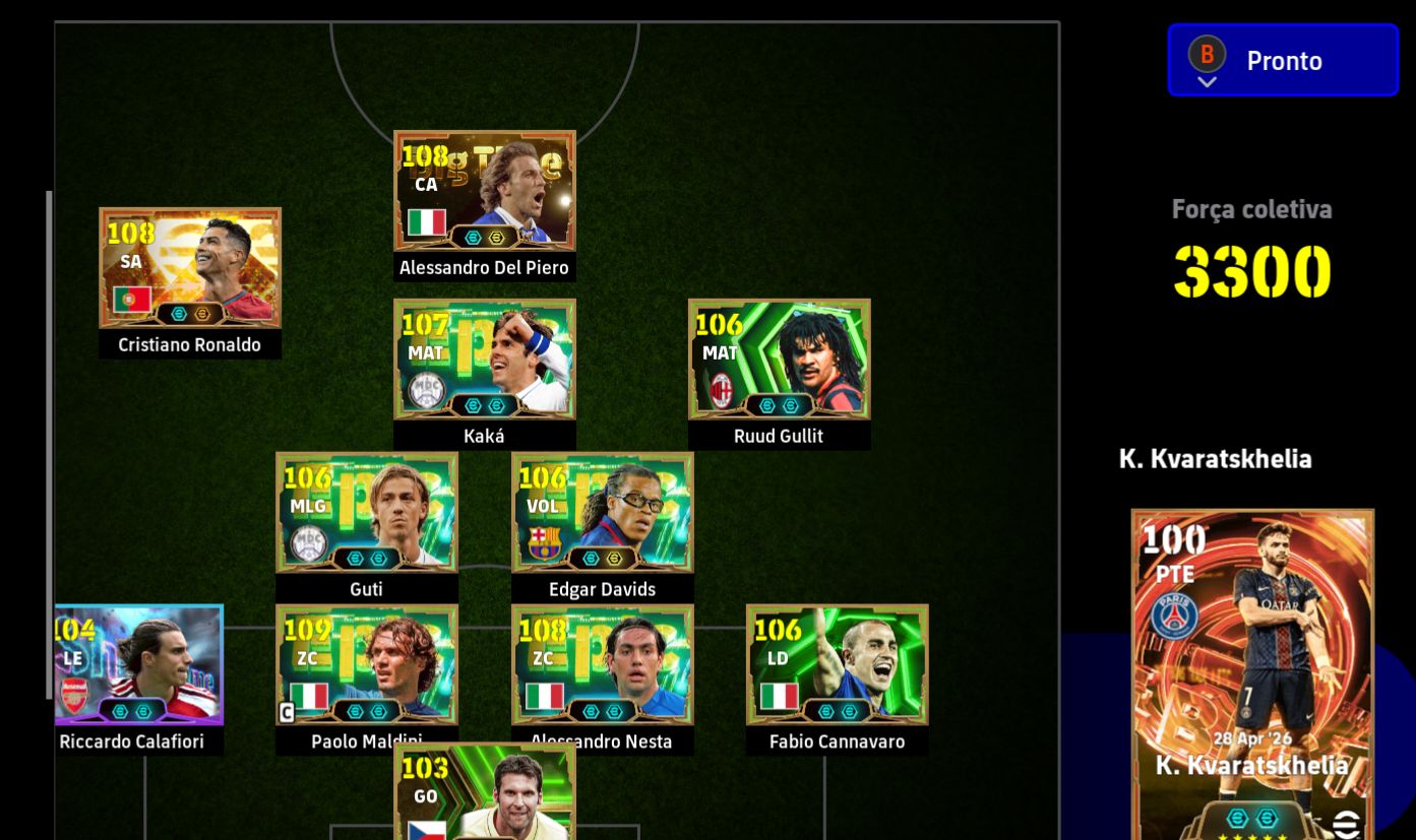 CONTA EFOOTBALL PC / MOBILE CHEIO DE EPICOS E BIG TIME SHOW TIME !!