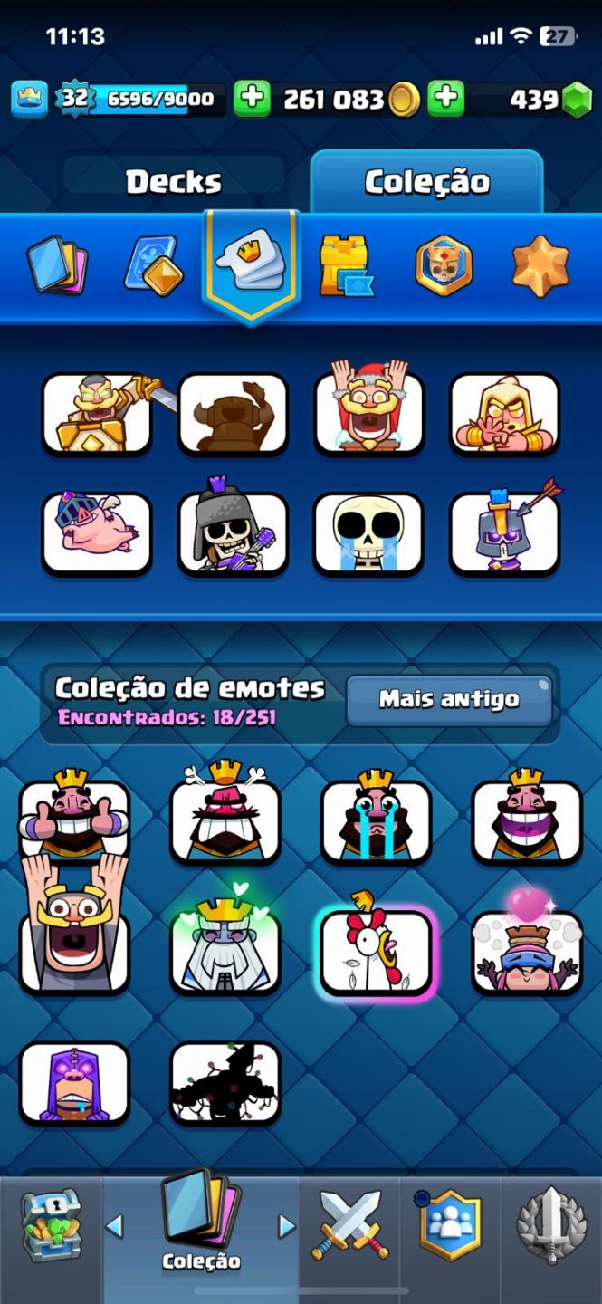 Conta de Clash Royale Básica