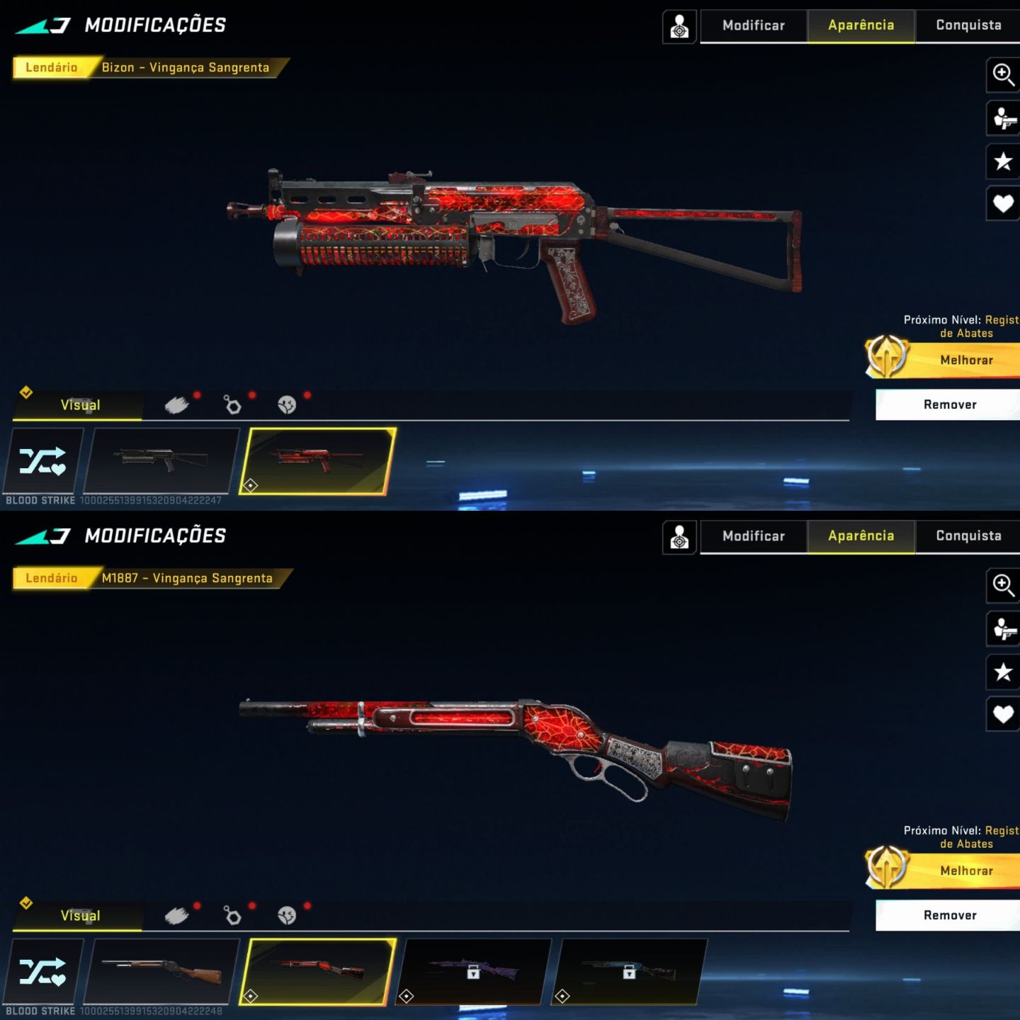 CONTA BLOOD STRIKE TOPZERAA COM MUITAS SKINS FULL ACESSO