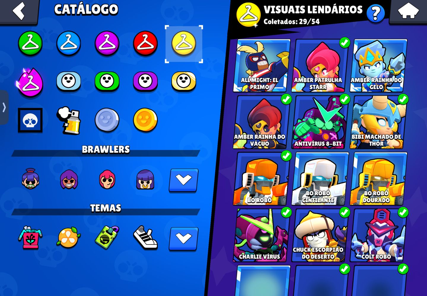 CONTA DE BRAWL 2018 COM 10 PRESTIGIOS 3, 175k TROFEUS A VENDA, 10% OFF!!!!!