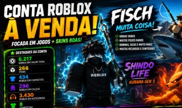 CONTA ROBLOX À VENDA MUITO CONTEÚDO!