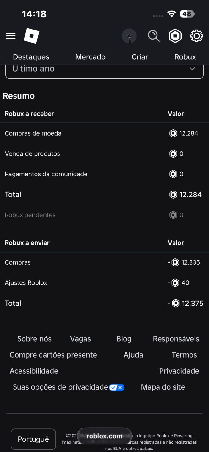 CONTA DE BLOX FRUITS+ROUBE UM OVO