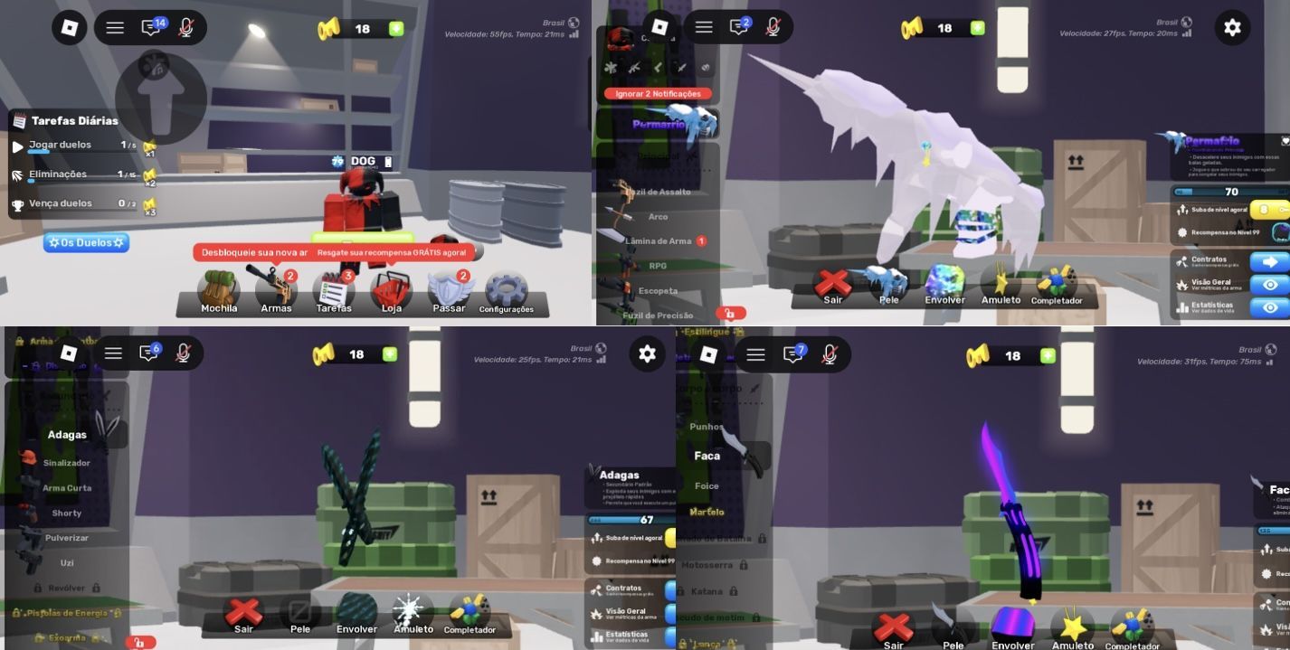 CONTA DE ROBLOX COM JOGOS UPADOS