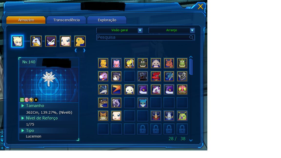 ZEED rank U Tamer Lv 151 OX full pef clon ordine LADMO Omegamon