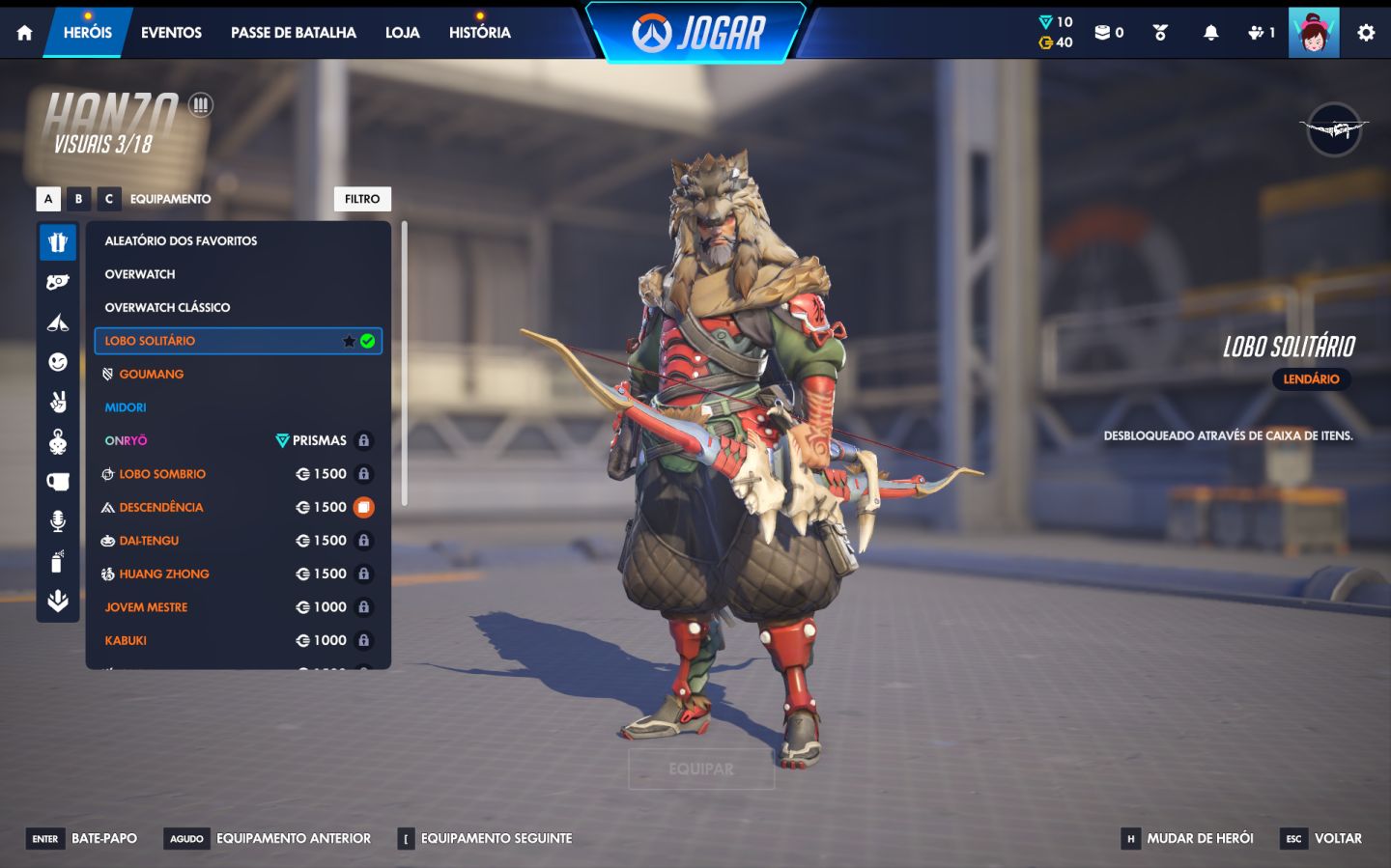 Conta de overwatch main dps/suporte com 3 passes comprados