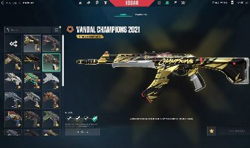 CONTA VALORANT FULL ACESSO / CHAMPIONS BUNDLE 21, 22 E 23/ARCANE/LEQUE FLAM.