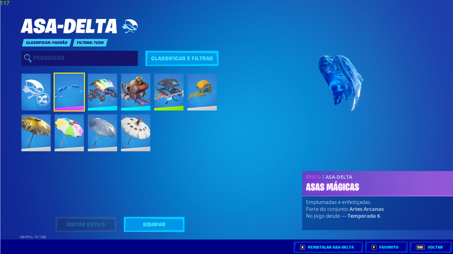 Conta fortnite