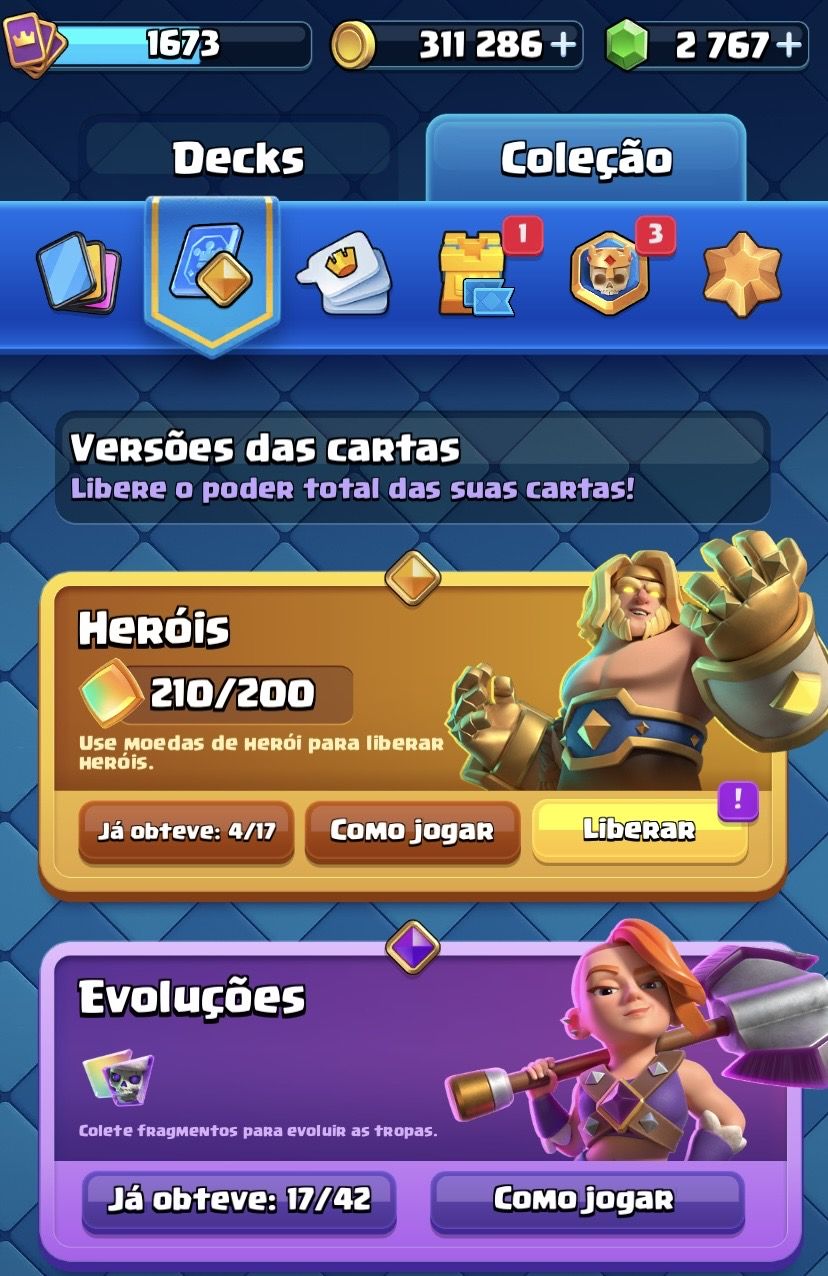 Conta de clash de 14k de troféus