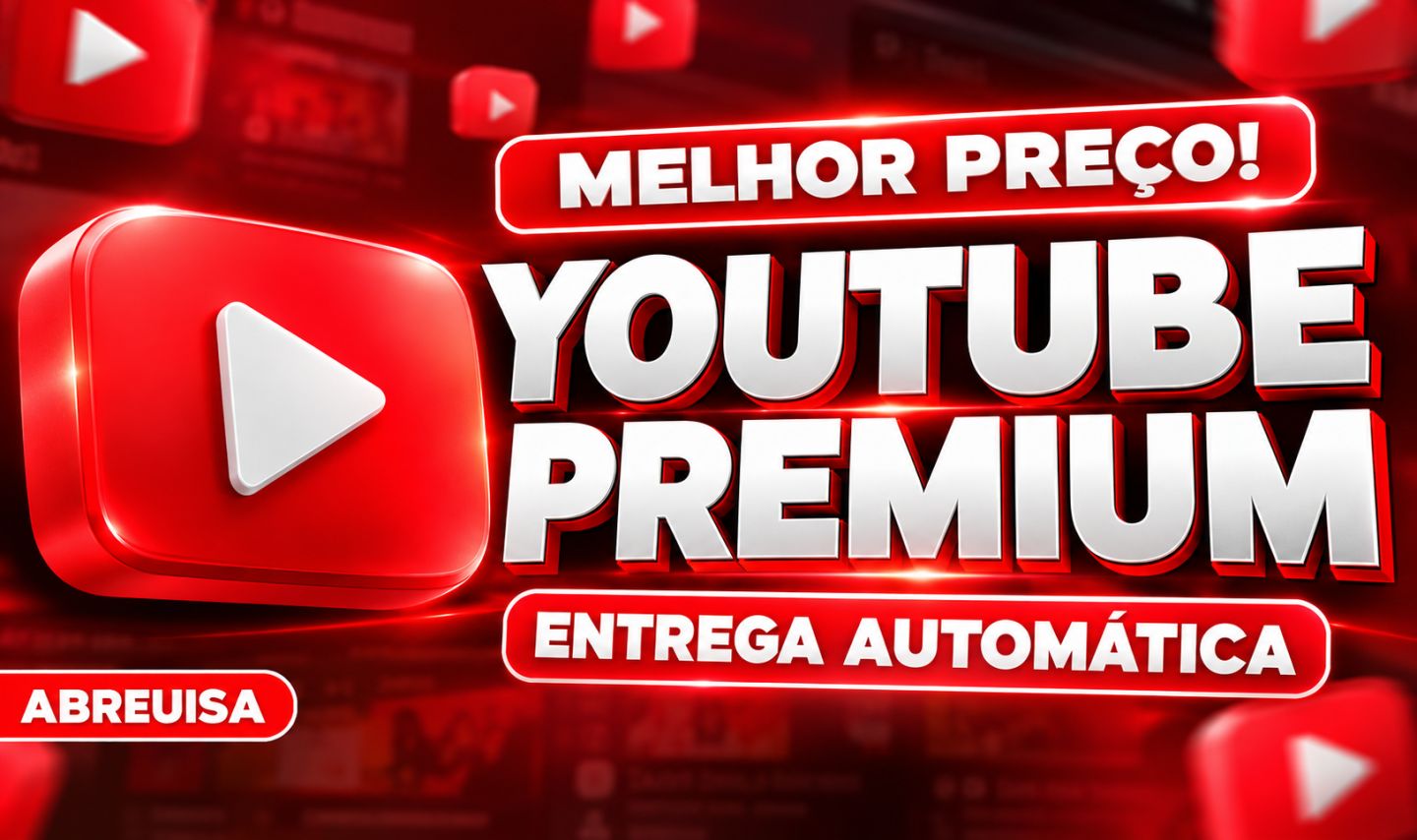 YOUTUBE PREMIUM + CANVA BRINDE