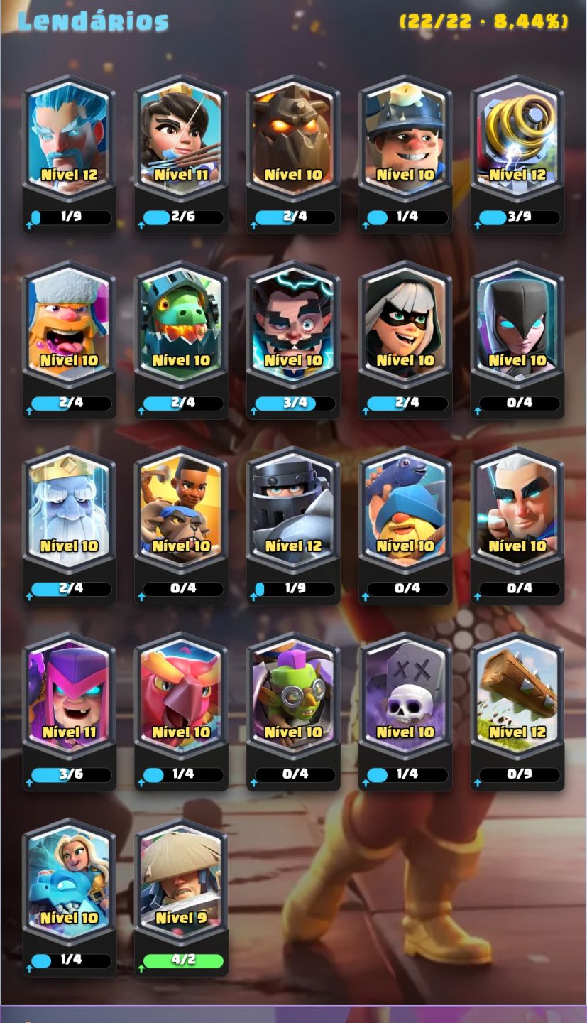 CONTA DE CLASH ROYALE | ARENA 18