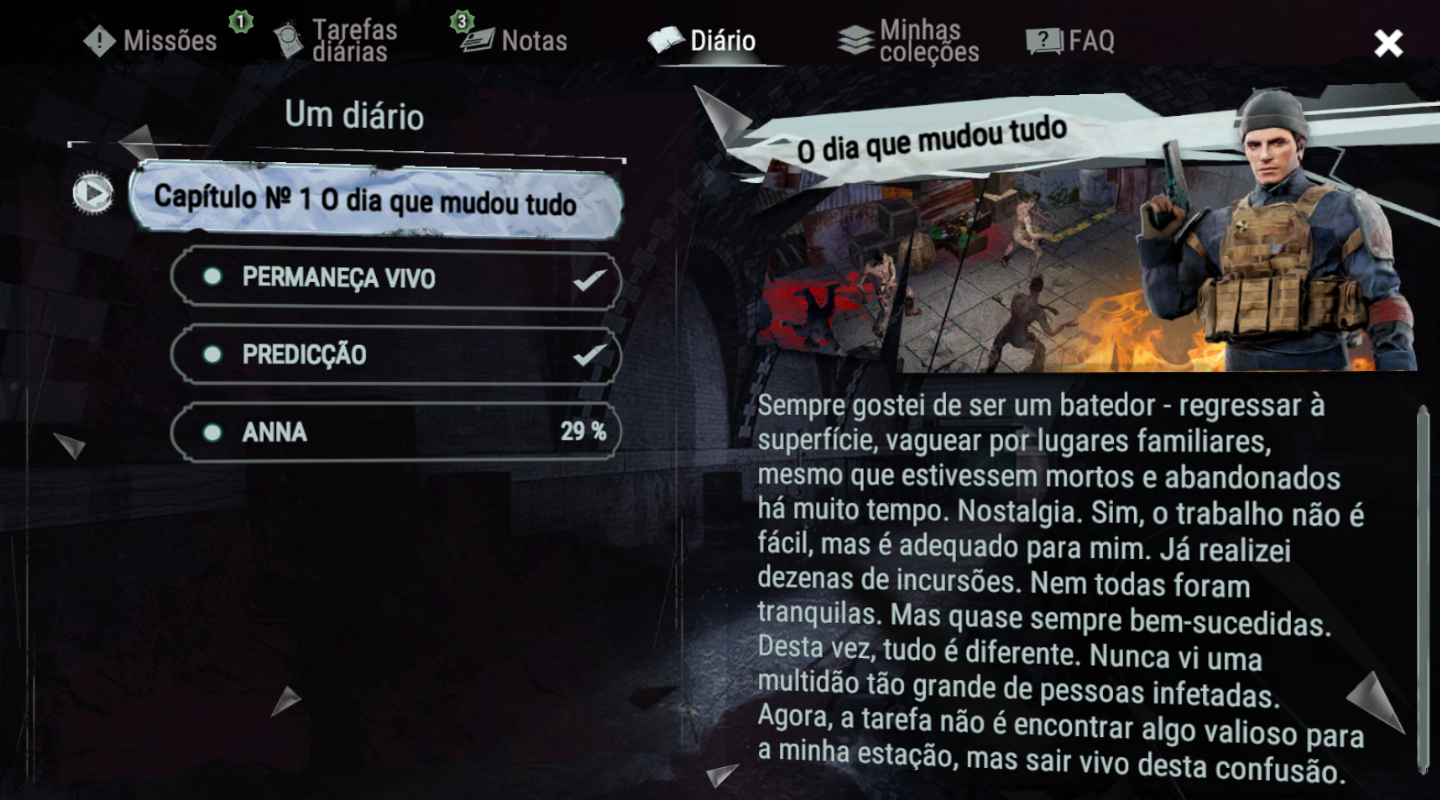 METRO 2055 - SURVIVAL RPG | CONTAS COM PRATA + RECURSOS | ANDROID APENAS