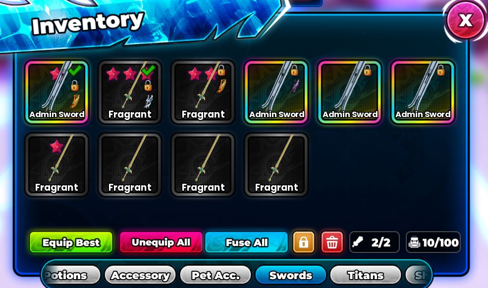 Conta Anime astral End Game
