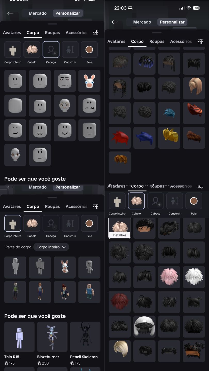 CONTA DE ROBLOX INVENTÁRIO AVALIADO EM 11.2K ROBUX