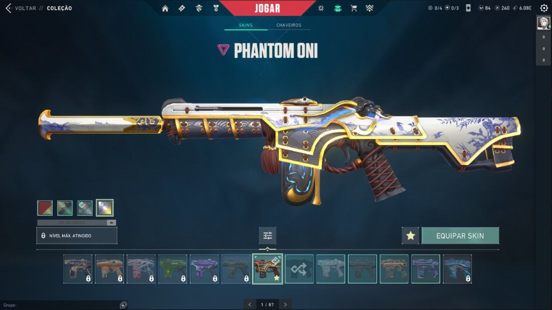 VANDAL GAIA, VANDAL SUBLIME E PHANTOM ONI E PASSES, SKIN DE TODAS AS ARMAS.