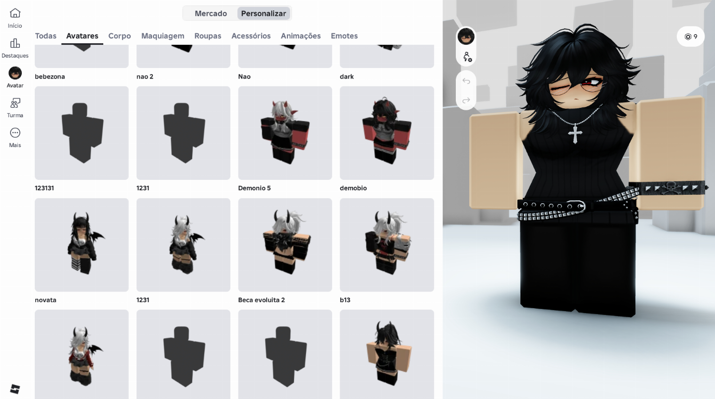 Roblox Feminina Stacked ( Leia a descrição! )