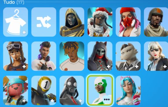 CONTA ROCKET LEAGUE/FORTNITE (FENNEC BRANCO) (HEROINA FN)
