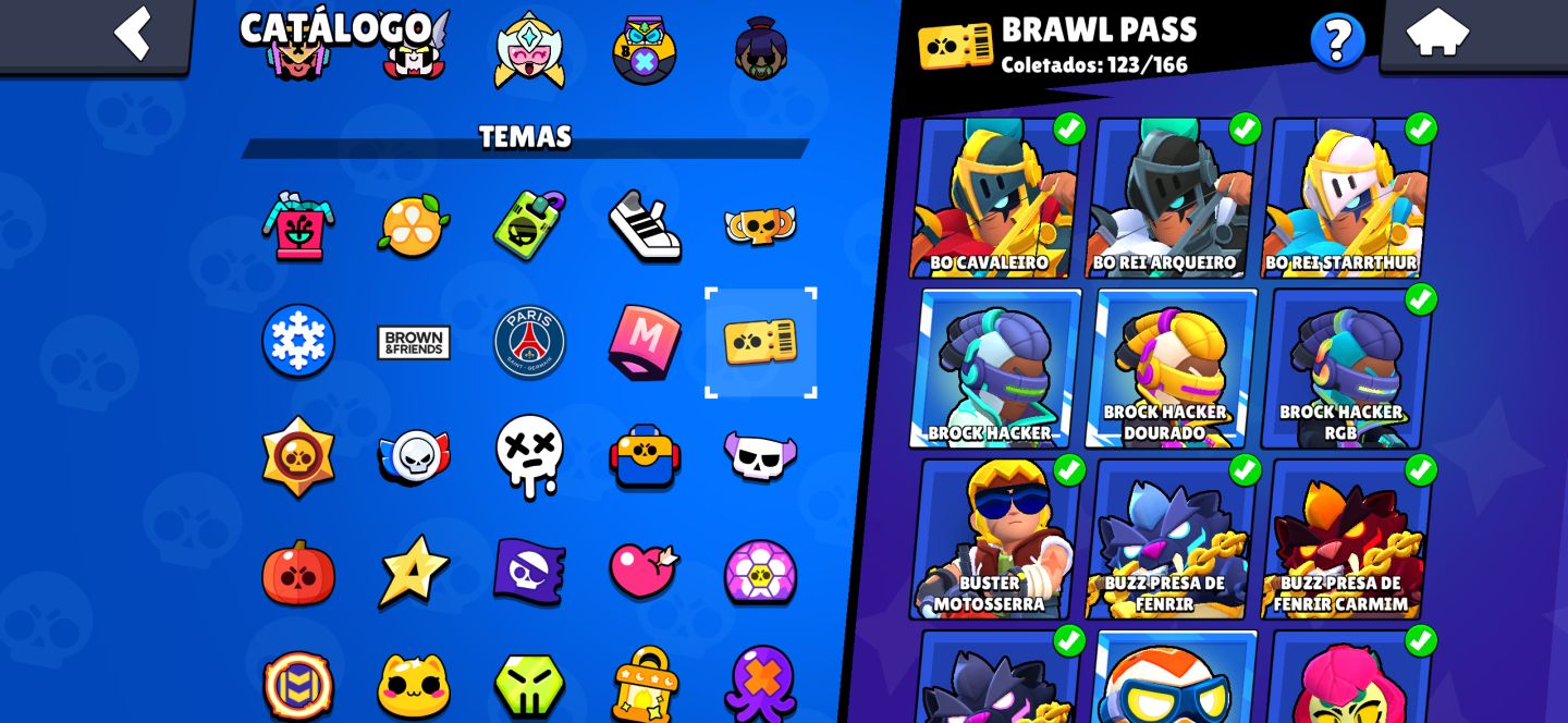 Conta Muito Braba de Brawl Stars