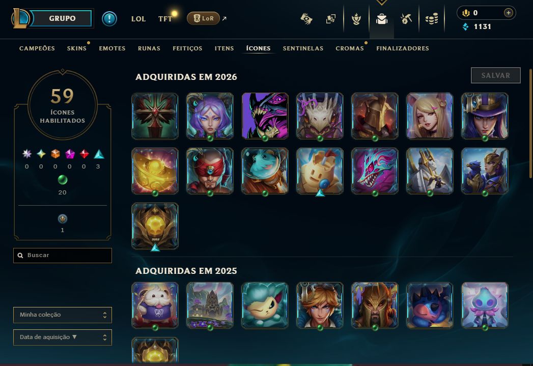 Conta Lol diamante 4 65 pdl, 82 champs, honra 5, bom mmr