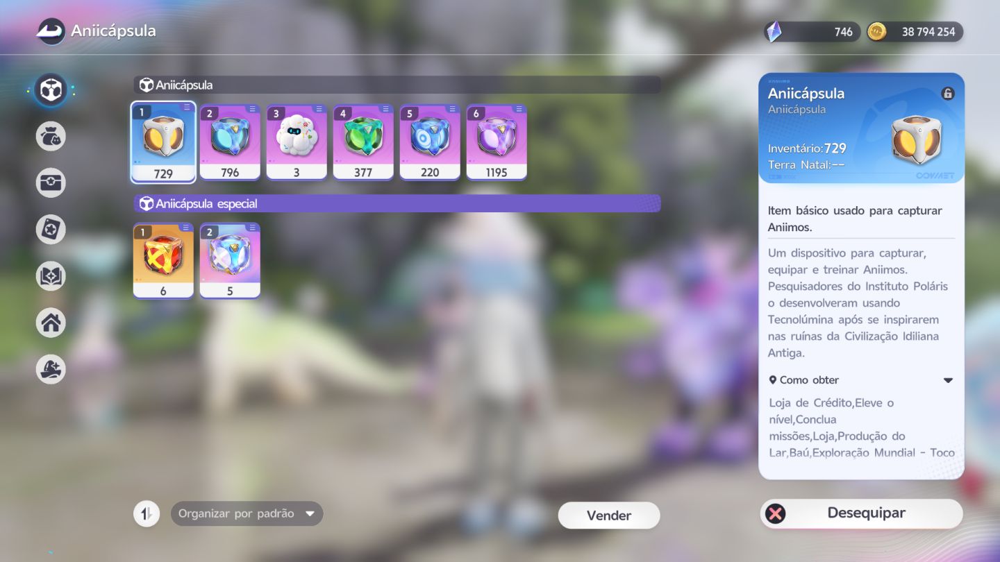Conta Aniimo lvl 59 11 prismanas únicos cintilantes, mt recurso, guardado