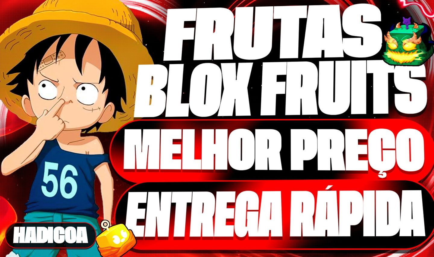 [PROMOÇÃO] FRUTAS BLOX FRUITS FÍSICAS (DRAGON, KITSUNE, CONTROL)