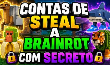 [STEAL A BRAINROT] CONTA COM BRAINROT SECRETO ALEATÓRIO
