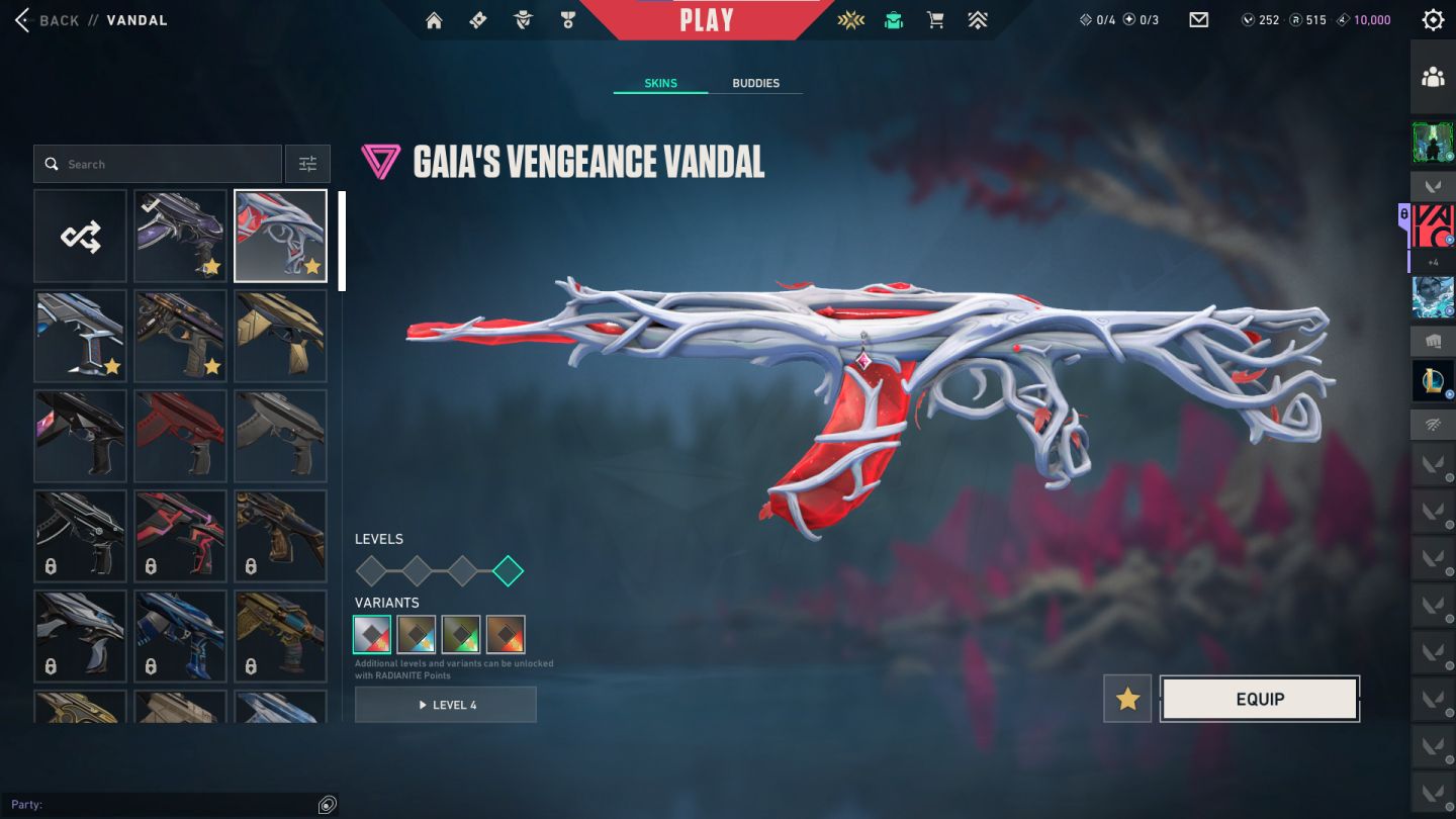 CONTA VALORANT COM VÁRIAS SKINS | FACAS + VANDAL + PHANTOM + SHERIFF