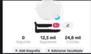 CONTA TIK TOK 12.k live estudio + alto engajamento+ PRA IR LOGO ! GARANTIA