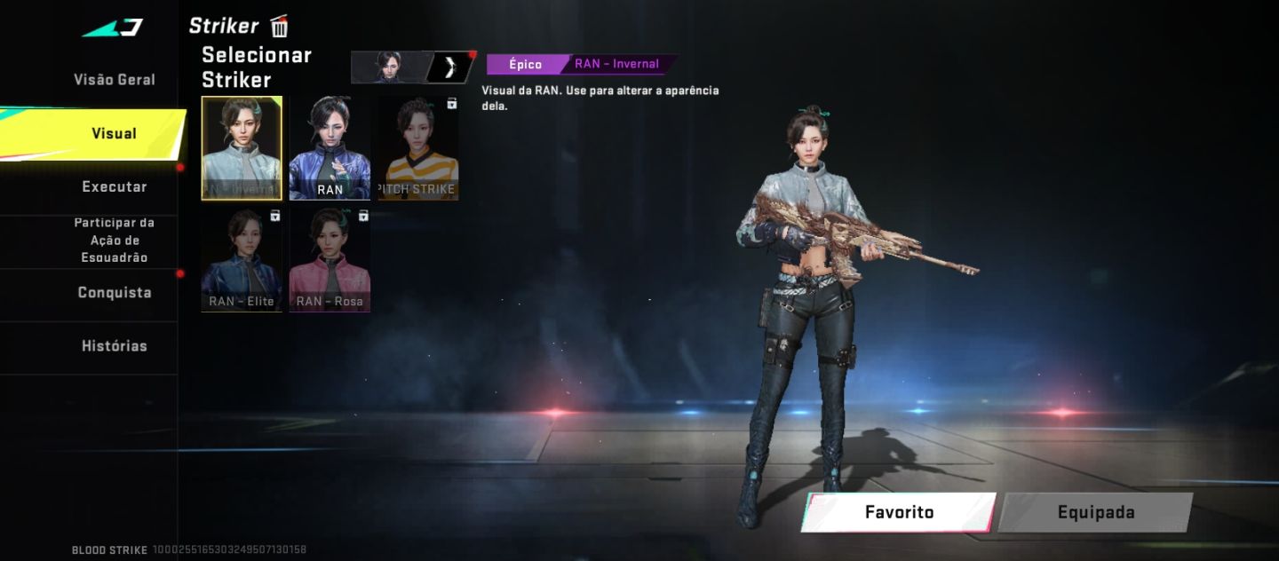 Conta de blood strike pra quem quer começar Tam skins de faca etc nível 44