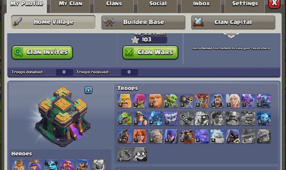 CONTA EX CV 13 FULL, ATUALMENTE CV 14 COM 771 GEMAS