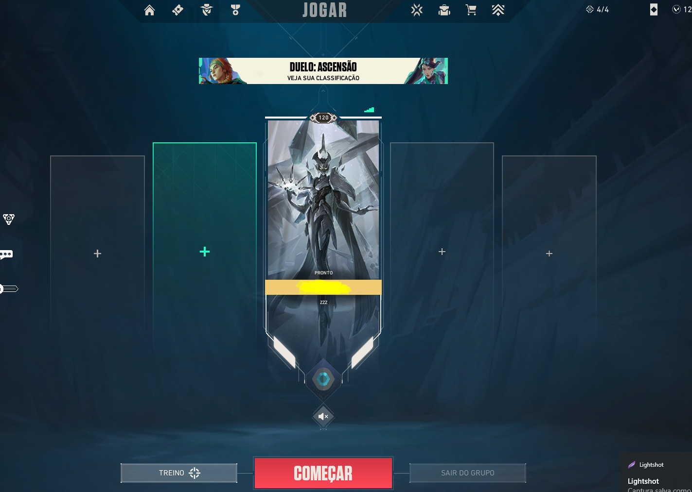 CONTA DE VALORANT COM + DE 2K GASTO(Varias skins tops)