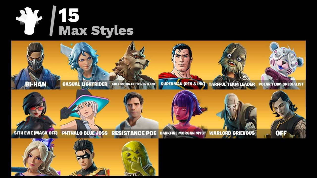 Conta Fortnite 43 SKINS/PERNA LONGA/ Emperor Palpatine/Wookie team leader