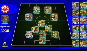 CONTA EFOOTBALL COM 3230 DE FORÇA COM DEL PIERO E AGUERO META + JOGADORES RAROS