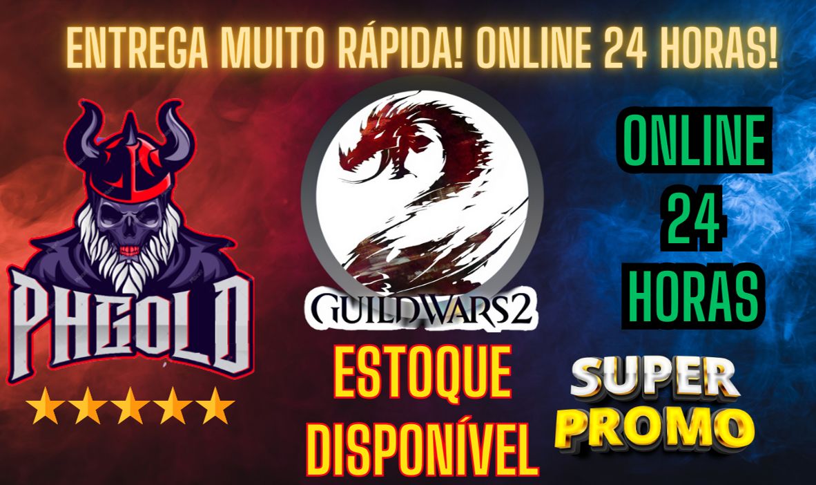 Gold Guild Wars 2 | ENTREGA TOP GO!!