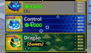 Conta blox fruit com Dragon perme