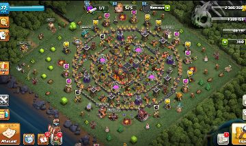 Conta CoC, Clash of Clans CV 10, Conta Semi-Full, Supercell ID disponível.